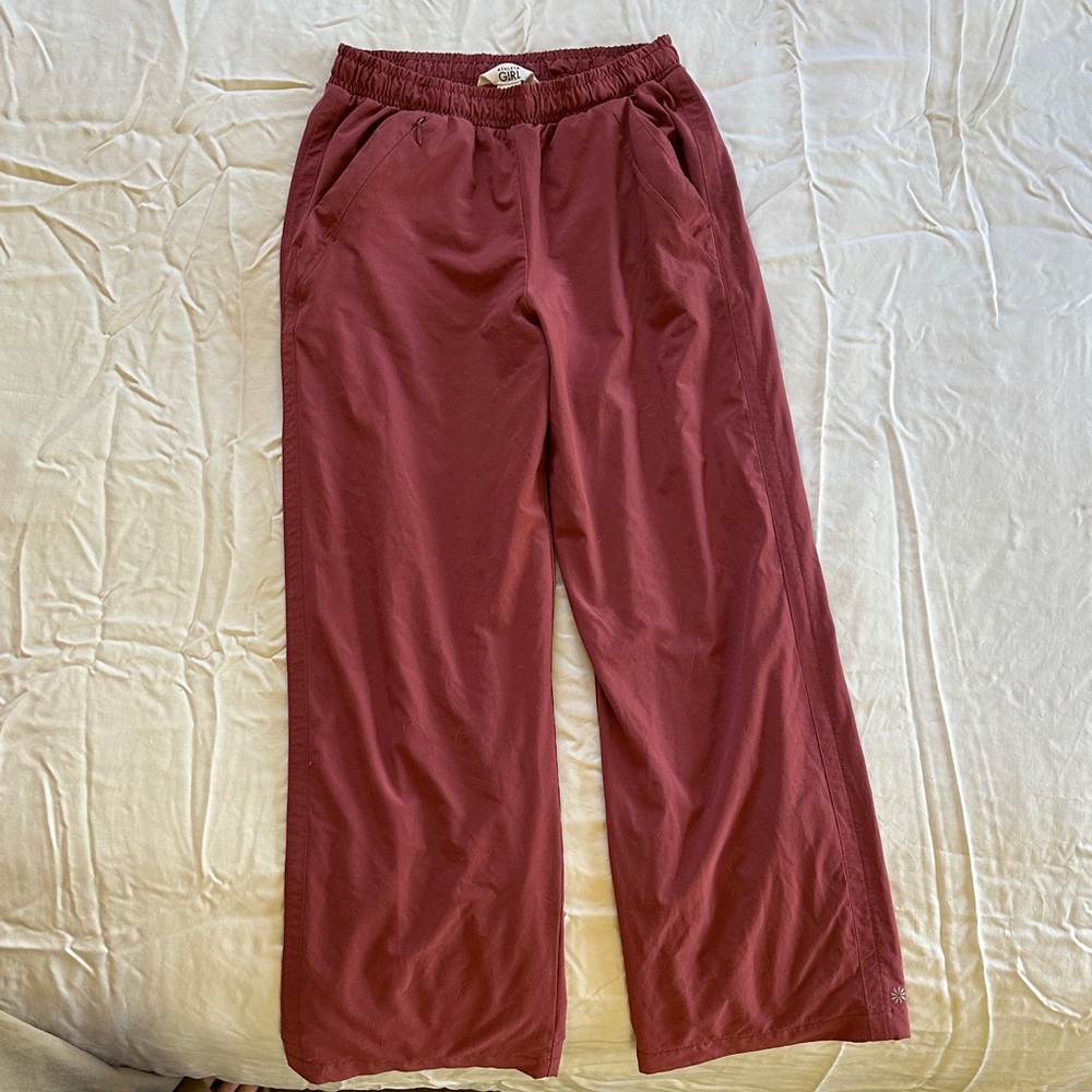 Athleta Girl Burgundy Pants